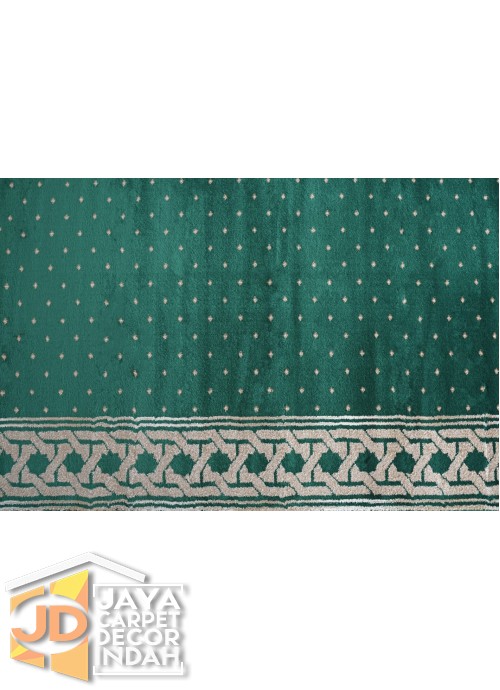 Karpet Sajadah Azura  Green Motif Bintik 120x600, 120x1200, 120x1800, 120x2400, 120x3000